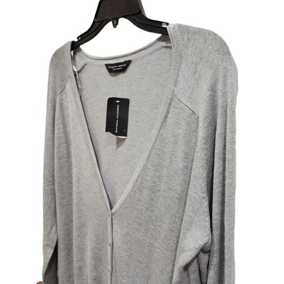 Dorothy Perkins Cardigan Women's sz L Long Sleeve Button Soft Knit Sweater - Picture 8 of 14